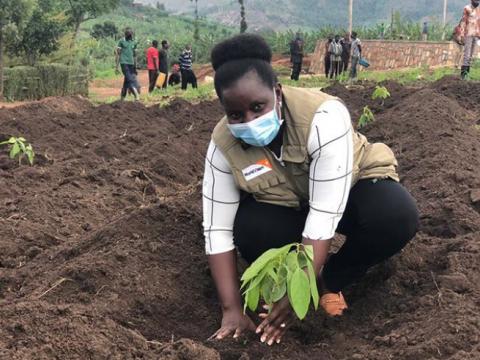 Monica representing World Vision