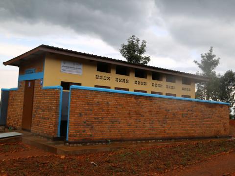 Inaugurated toilets