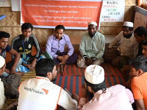 This Rohingya men's group are fighting against domestic abuse