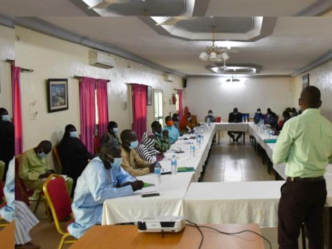 Participants at the workshop