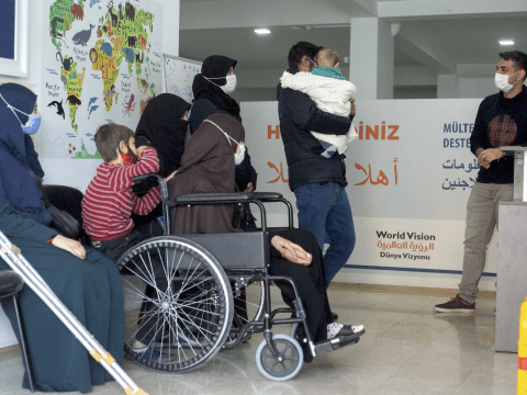 Refugees in Turkey receive protection assistance through the EU humanitarian aid