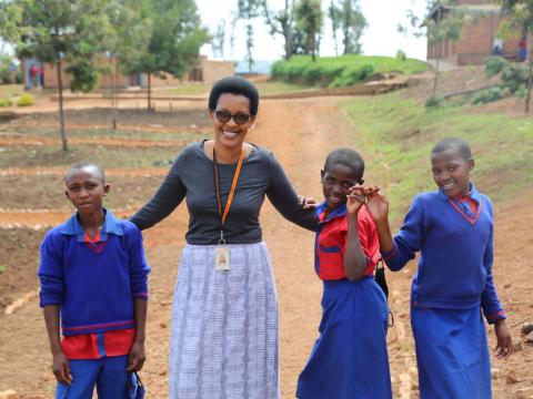 Claudine Uwababyeyi World Vision Rwanda's Female driver