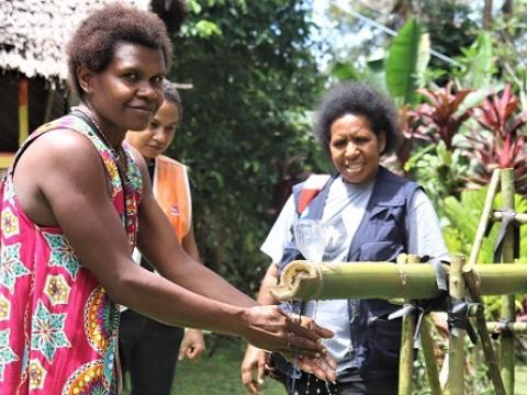 Water Hygiene and Sanitation Project empowers woman to lead