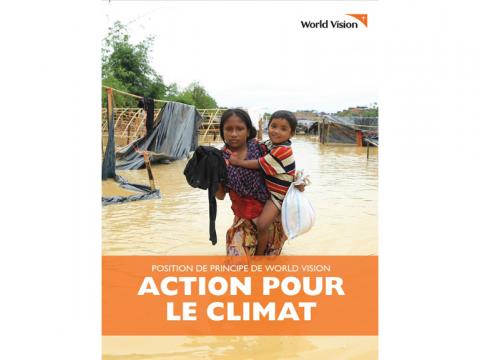 Climate Action: World Vision's Policy Position-French