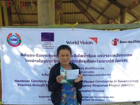 WV Laos l Situation Report on COVID-19 and Flood Responses 
