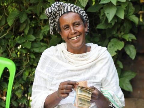 Savings group in Ethiopia
