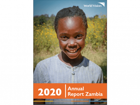 cover of annual report zambia