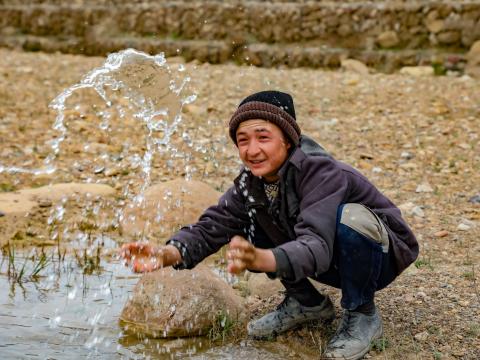 World Water Day, irrigation water source in Afghanistan