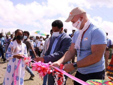 WASH projects inaguration at Northern Wollo, Ethiopia.