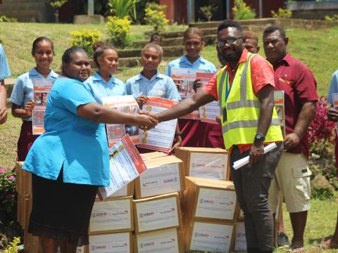 World Vision Donates Soaps