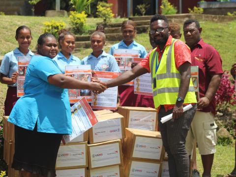 World Vision Donates Soaps