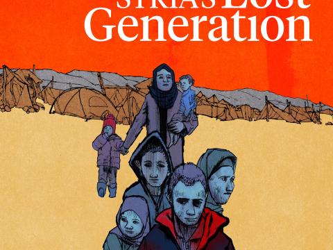 Syria's lost generation postcast cover art