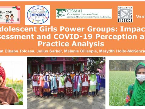 Adolescent Girls Power Groups: Impact assessment and COVID-19 perception and practice analysis