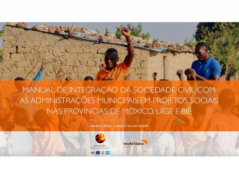 Manual de integração da sociedade civil - Angola