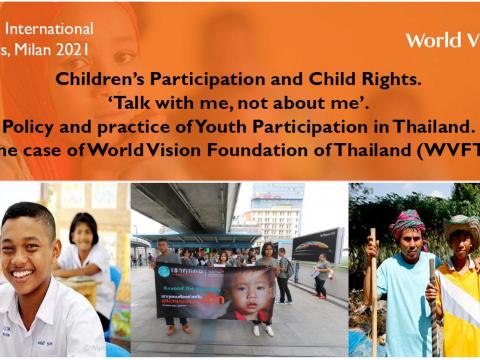 Talk with me, not about me: Policy and practice of youth participation in Thailand