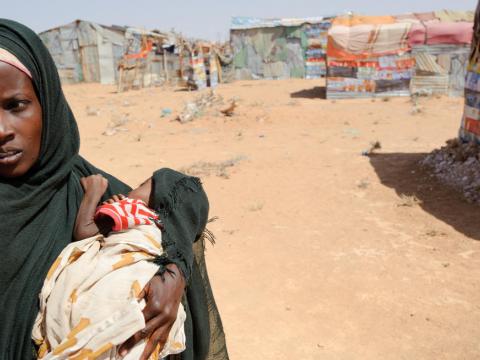 Muuse Rootile IDP camp Somalia 2011 ©2011 World Vision/photo by Jon Warren 