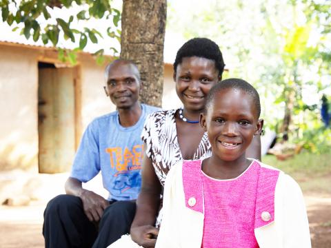 Sponsorship provides Daphine's family with life-changing opportunity