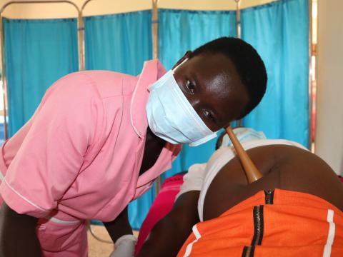 World Vision Uganda Northern Uganda Health and WASH Technical Project - NUREP maternal child health nutrition status Pacer Health Centre Agago district.