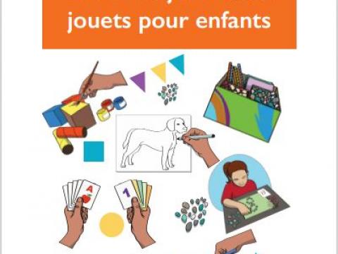 World Vision Children's Toys and Games Booklet aged 6-9 in French