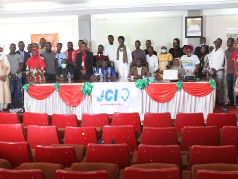 participants a la conference WV et le JCI