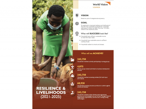 Resilience and Livelihoods Sector Brochure - Uganda (2021-2025)