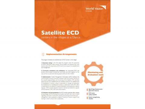 Satellite ECD Centres Brochure 