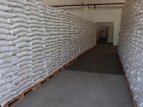 World Vision Taiwan rice donation in Eswatini