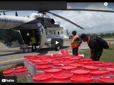 Devastated regions in Haiti receive urgent aid