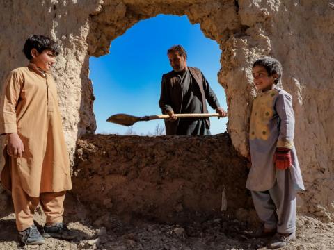 Families work to recover following a flood in Afghanistan 