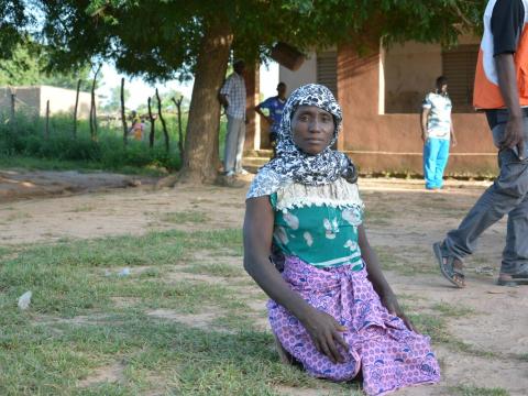 Cash distribution in Mali