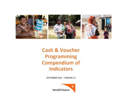 Cash & Voucher  Programming  Compendium of  Indicators