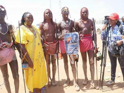 Phiona and Masai men due to marry