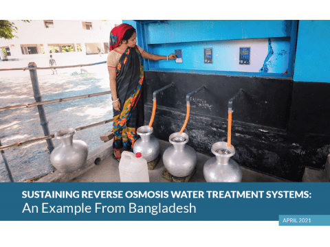 Sustaining Reverse Osmosis Water Treatment Systems