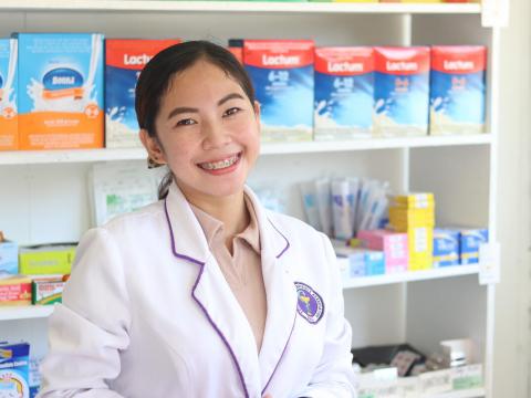 Lesly, a former sponsored child, is now a pharmacist in the Philippines