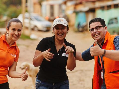 World Vision Staff in Colombia