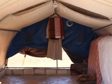 Talal's tent