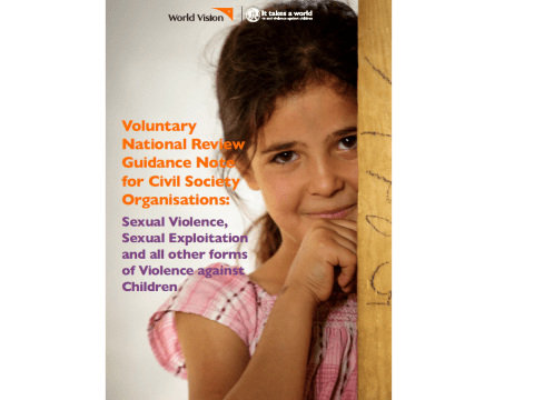 Voluntary National Reviews: Guidance Note on Violence Against Children