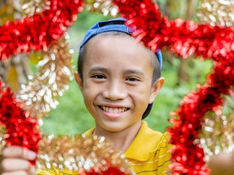 Young boy in Philippines receives a Christmas wish of improved health thanks to financial support for surgery
