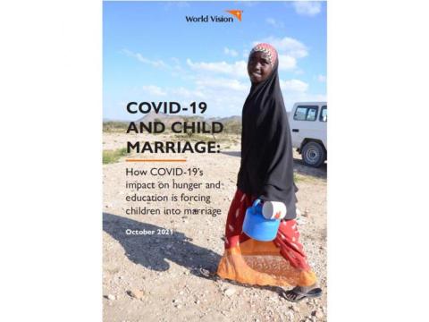 COVID and Child Marriage Report Cover Image