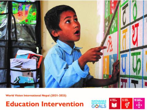 Education intervention flyer cover