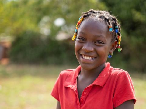 World Vision Sponsored Child Smiling