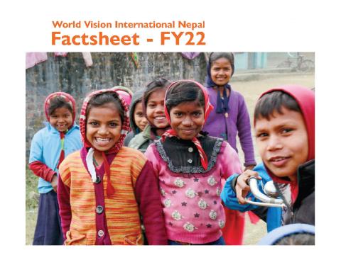 WVI Nepal factsheet cover