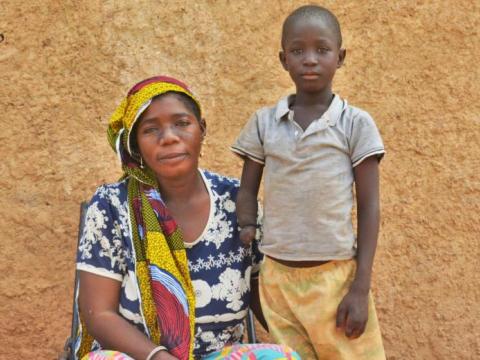 Conflict and abandonment weigh heavily on Fatoumata and her children
