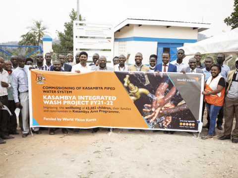 World Vision Uganda WASH Project in Kasambya