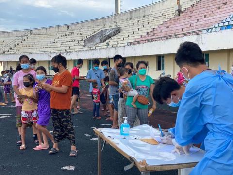 WFP food distribution - Laos