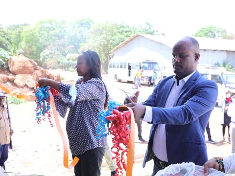 Ribbon cutting ceremony