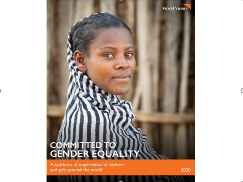 Committed to gender equality report cover 2020