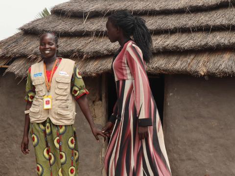 Pasquina, World Vision's social worker provided immediate support to ensure the abuse on Katina was reported and she was given immediate medical attention.
