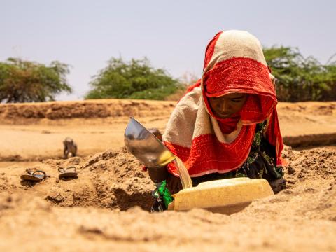 Empty berkerds, berkerds, Simon, Somalia, Drought, water trucking, Malaasle village