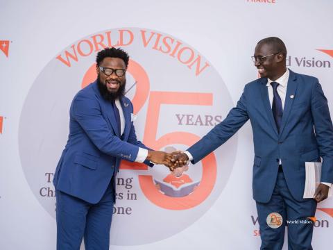 WVISL National Director and Water Aid Country Director